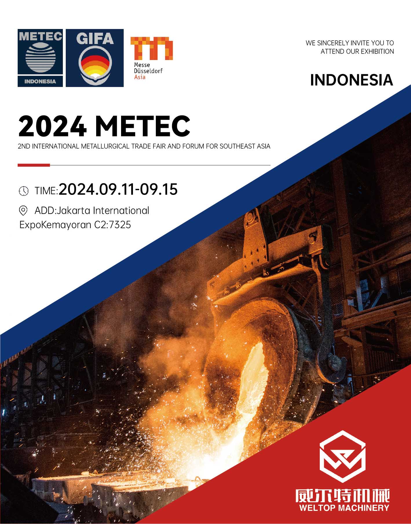 2024 Metec - 2º Foro y Comercio Metalúrgico Internacional para el Sudeste de Aisa